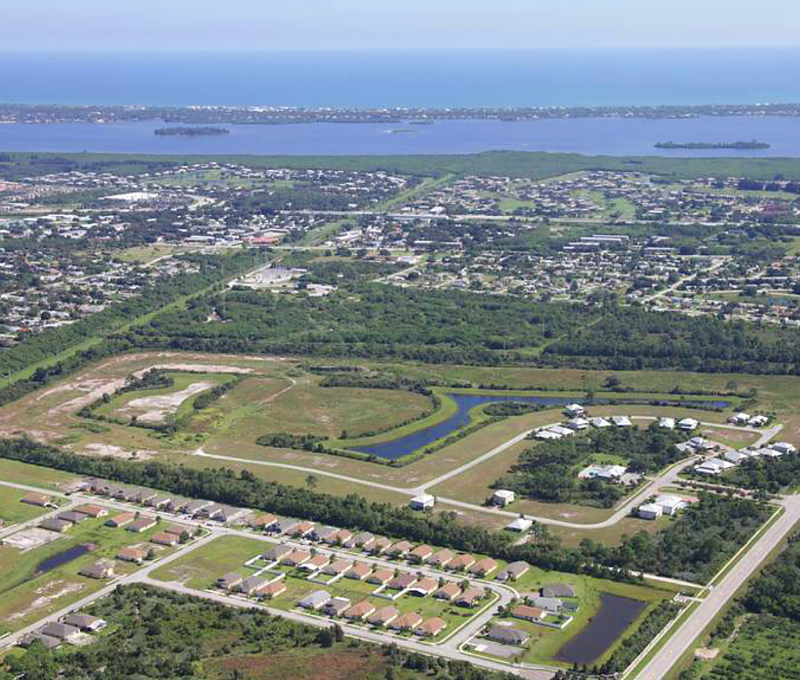 AERIAL VIEW EARLY SERENOA