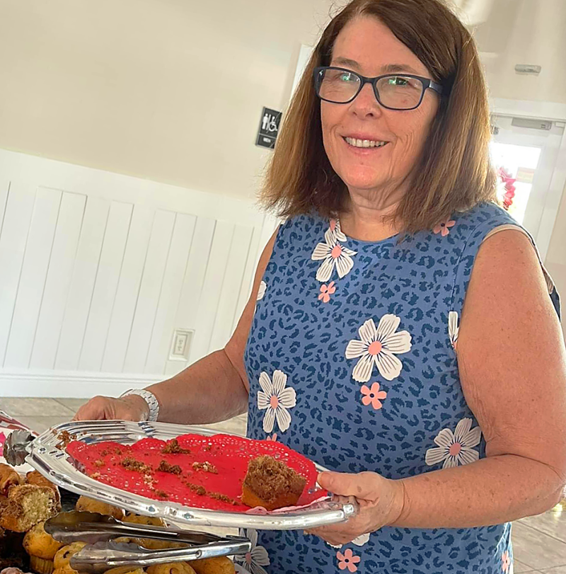 DIANA PREPPING VALENTINE TABLE