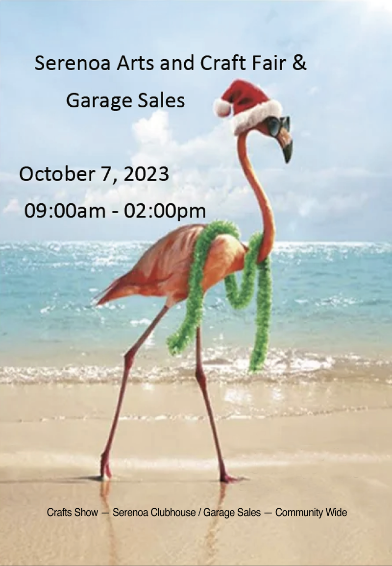 FALL 2023 CRAFTS AND GARAGE SALES